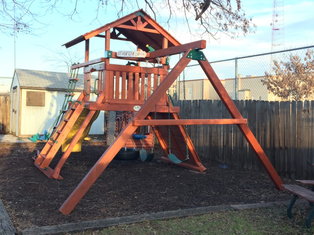 Alpha Home gets two new playground sets