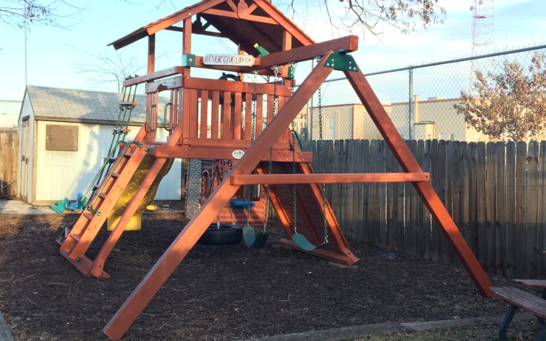 Alpha Home gets two new playground sets